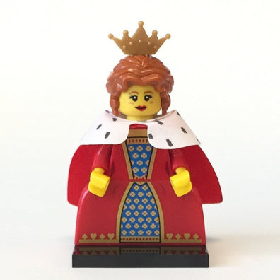 LEGO Minifigure-Queen-Collectible Minifigures / Series 15-COL15-16-Creative Brick Builders